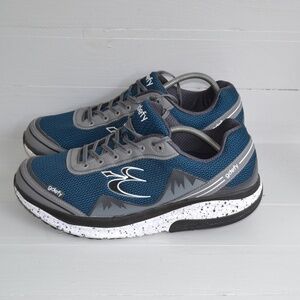 G-Defy Navy Black Sneakers Men's 14 Mighty Walking Shoes Pain Relief Athletic